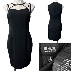Asks Fifth Avenue Black label sleeveless sheath dress‎